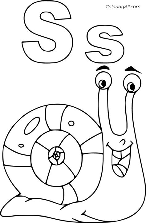 30 Free Printable Letter S Coloring Pages In Vector Format Easy To