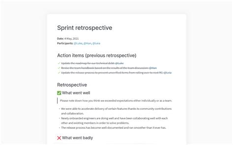 How To Run A Sprint Retrospective Meeting With Examples