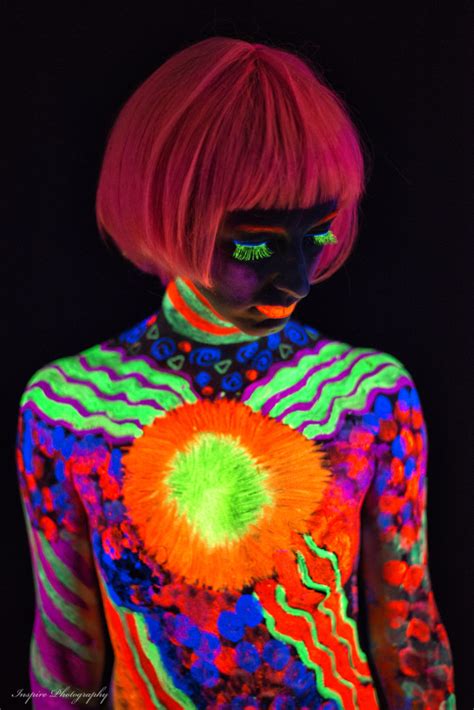 Black Light Body Painting Inspire Photography