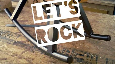Lets Rock Bending Metal Rockers For Furniture Youtube
