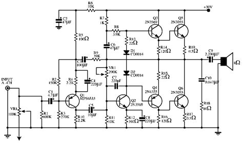 Car Audio Amp Circuit Diagram