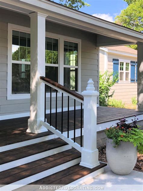 Give your feet an experience and dress up your home with these designs and materials, including exotic wood, stone and concrete. 39+ Ineffable Long Front Porch Steps | Front porch steps ...