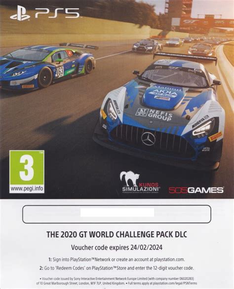 Assetto Corsa Competizione Day One Edition 2022 PlayStation 5 Box