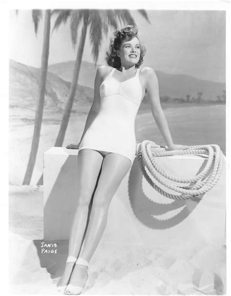 Janis Paige Janis Paige Girl Poses Swimsuits