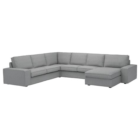 Kivik Corner Sofa 5 Seat W Chaise Longue Tibbleby Beigegrey Ikea