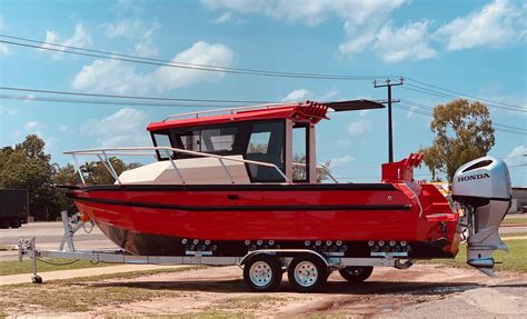 Cheap Aluminum Boat 9m Easy Craft Cabin Cruiser Welded Aluminum Fishing