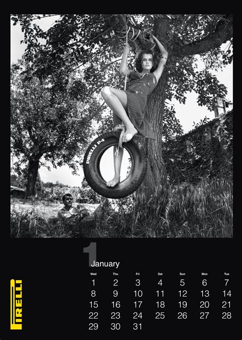 Pirellis New Calendar Was Shot By Helmut Newton In 1986