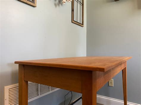 Hidden Monitor Desk Lift Top Desk Wooden Desk Cherry Desk Etsy