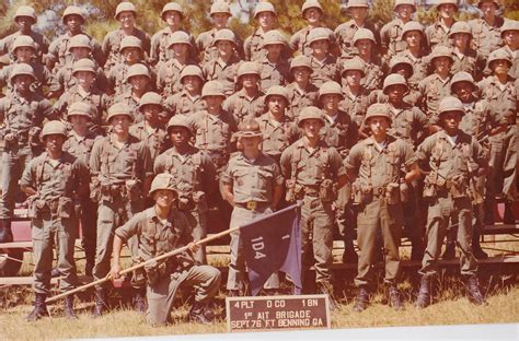 Fort Benning Ga 1976fort Benningd 1 14th Platoon The Military