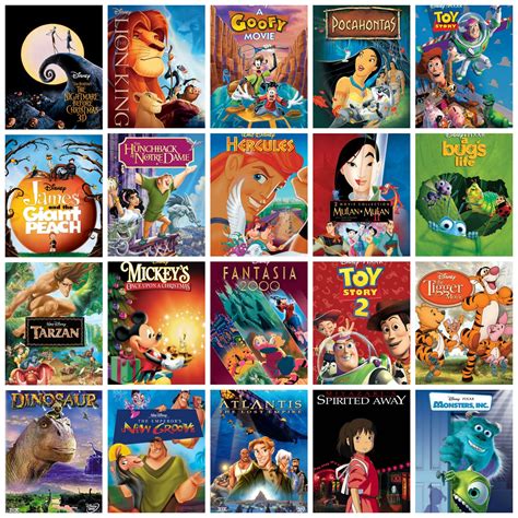 1993 2001 Disney Movies In Order Of Release Disney Movies Disney Collage Disney Cartoon Movies