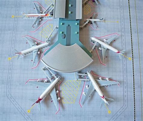 Gemini Jets 2019 Deluxe Airport Terminal And Mat Set 1400 Scale Gjarptc