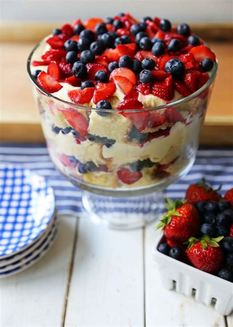 summer berry trifle modern honey potluck desserts triffle desserts fruit trifle trifle dish