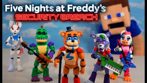 Five Nights At Freddys Security Breach Glamrock Freddy 6 Plush