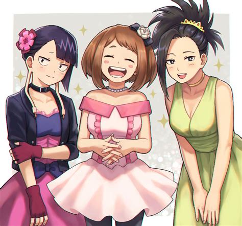 Ochako With Momo And Kyoka By Scrolller