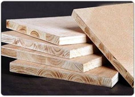 Laminated Blockboard Construction Blockboard From At Wood 15 To 40mm
