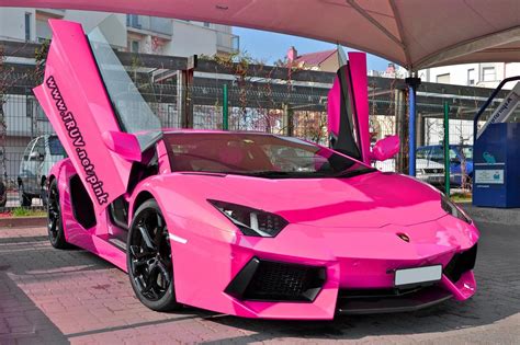 For Stephine Hot Pink Cars Pink Car Dream Cars