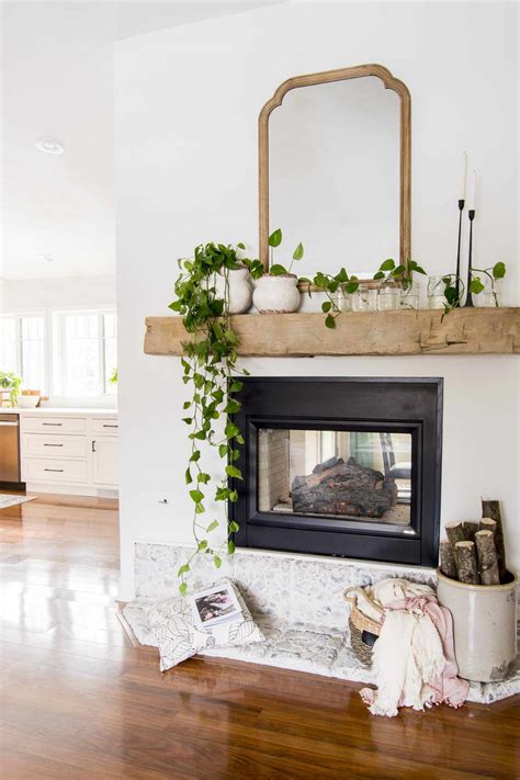8 Fireplace Mantel Decor Ideas For Every Season Real Simple