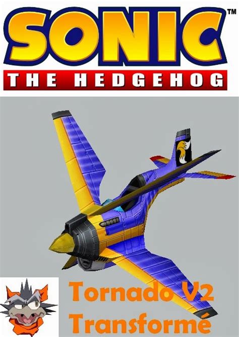 Papercraft Sonic Adventures 2 Tornado 2 Papercraft4u Free