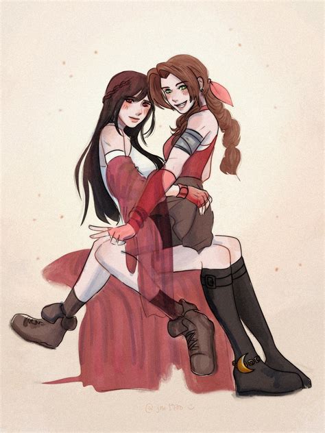 Charlie The Gnarly 🏳️‍🌈🚂 On Twitter Rt Jrse1970 Mage Tifa And Fighter Aerith