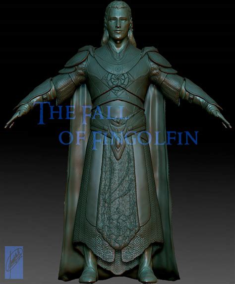 Fingolfin 3d Concept Front View By Breogan On Deviantart