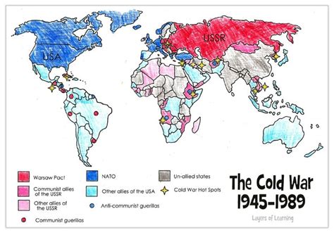 Mapping The Titans Of The Cold War World Layers Of Learning