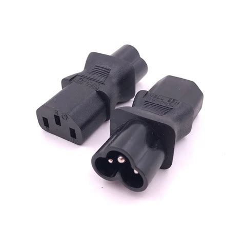 IEC C To IEC C IEC Pin Female To Pin Male Micky Power Adapter C To C Converter