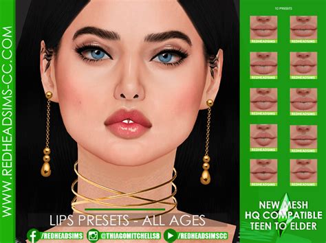 Sims 4 Lip Presets 2021