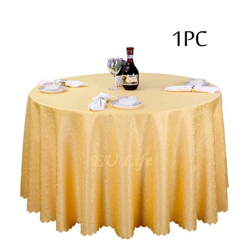 Wholesale 1pc Jacquard Square Table Cloth White Linen Tablecloth For