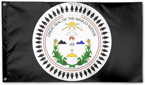 Npzbhoney3x5 Navajo Nation Council Flag 3 X 5 Ft Banner