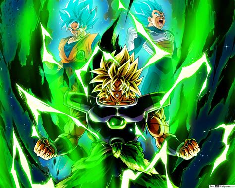 A super cool android live wallpaper featuring a warrior with more power than most others. Dragon Ball Super-Broly Film - Broly, Goku & Vegeta HD ...