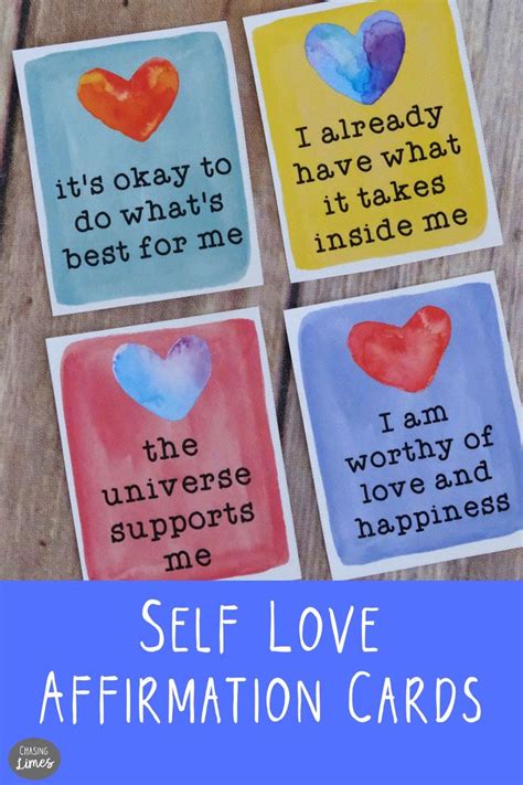 Self Care Kit Affirmation Cards Self Love Cards Positive Etsy