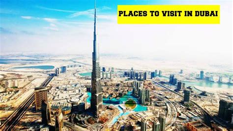 Things To Do In Dubai I Dubai Travel Guide For First Time Visitors I
