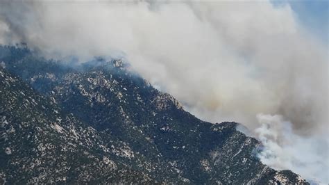 Bighorn Fire Near Tucson