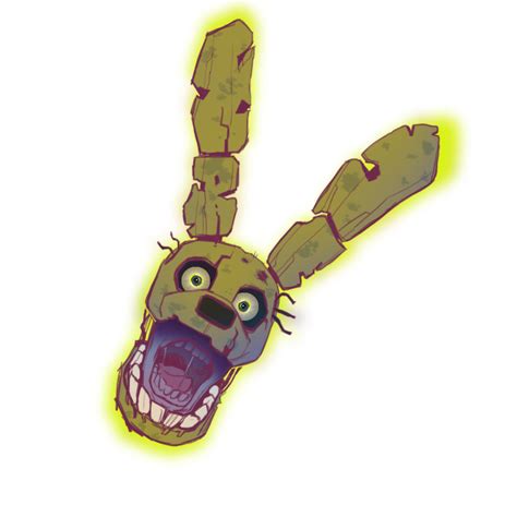 Glowing Springtrap Springtrap Know Your Meme