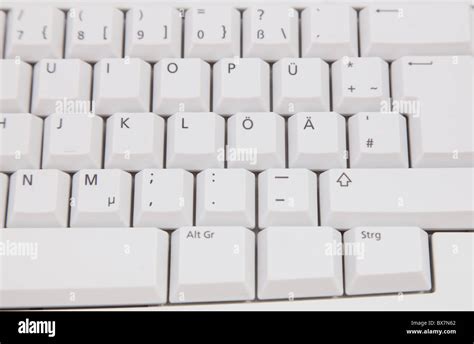 Closeup View Of A Standard Computer Keyboard Stock Photo Alamy
