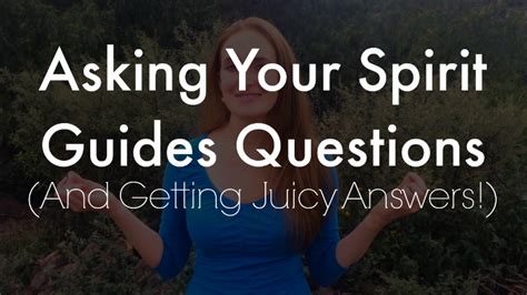 Tips For Asking Your Spirit Guides Questions And Getting Juicy Answers Melanie The Medium