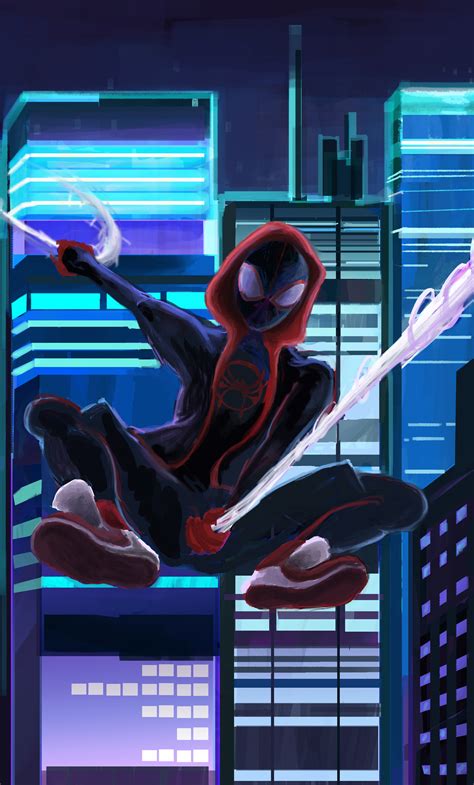 1280x2120 Spiderman Into The Spider Verse New Artworks Iphone 6 Hd 4k