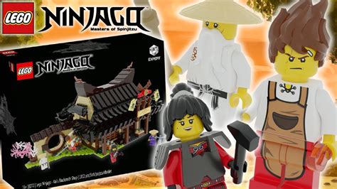 New Lego Ninjago Kais Blacksmith Shop Custom Lego Set Youtube