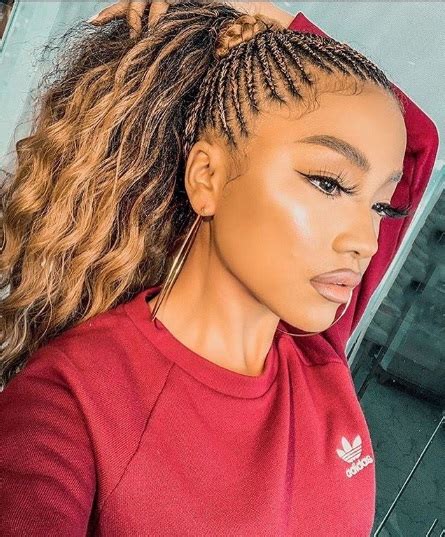 21 Quick Braid Hairstyles With Weave Nhp