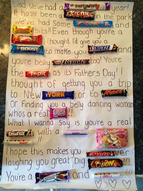 I Made It For Fathers Day Fathers Day Crafts Candy Cards Fathers Day