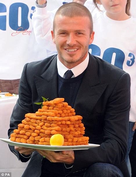 Captured on film for eyewear by david beckham. Fishfinger lickin' good: David Beckham plays a blinder as ...