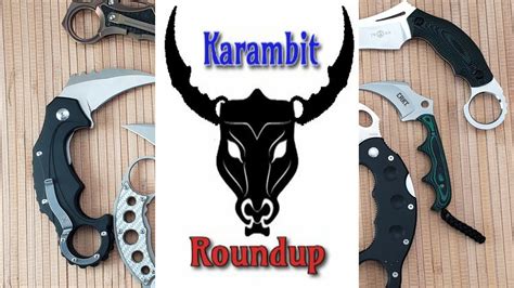 Karambit Knife Roundup A Overview Of 11 Different Karambits Youtube