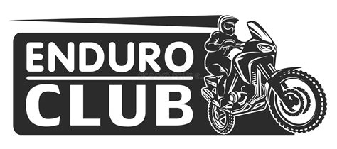 Dirty motor sport background 1. Motocross Race Enduro Extreme Motorcycle Driver Logo Monochrome Illustration Stock Vector ...