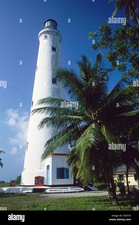 Lighthouse Minicoy Island Locally Known As Maliku Lakshadweep