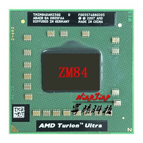 Amd Turion X2 超 Zm 84 Zm 84 Zm84 23 Ghz デュアルコアデュアルスレッド Cpu プロセッサ