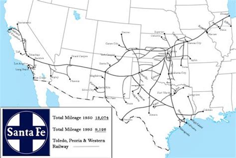 Usa track & field route search. The Atchison, Topeka and Santa Fe Railway | Railroad ...