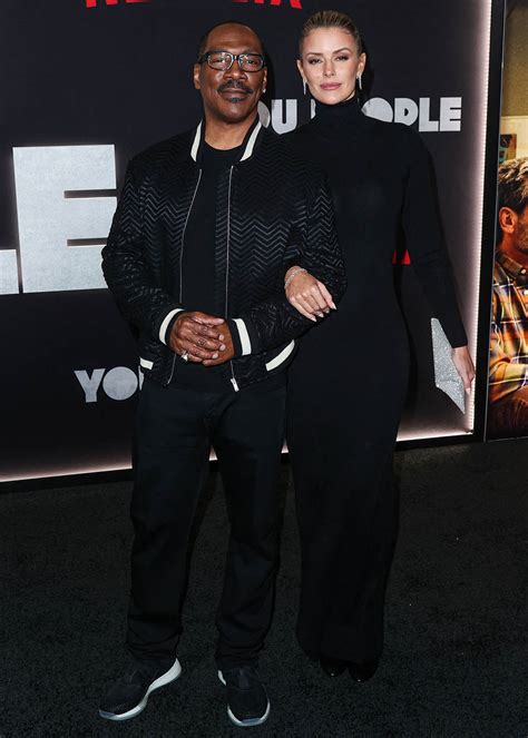 Eddie Murphy And Paige Butcher Coordinate In All Black For ‘you People’ Footwear News