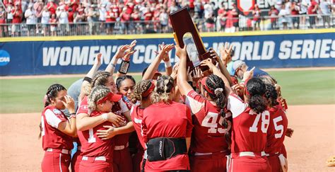 women s college world series finale day 3 of the championship series… oklahoma never trails in