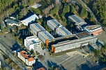 Luftbild Dresden - Gebäudekomplex der Bundeswehr- Militär- Kaserne ...