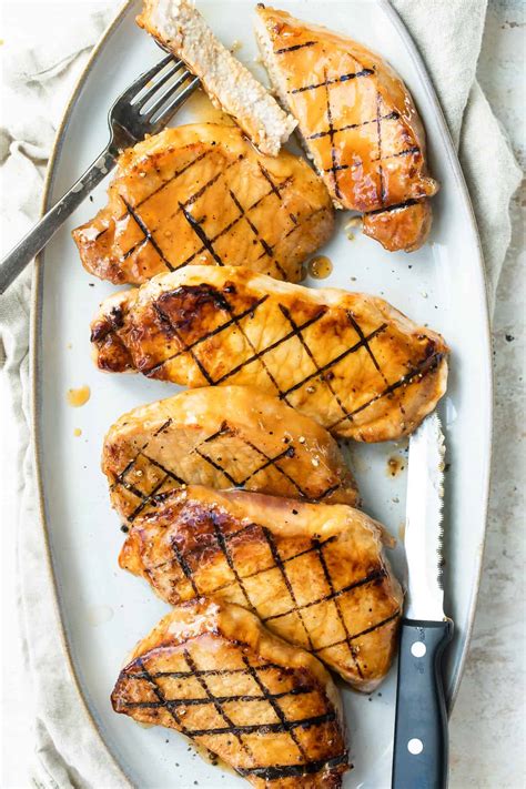 Honey Soy Grilled Pork Chops An Easy Marinated Pork Chops Recipe